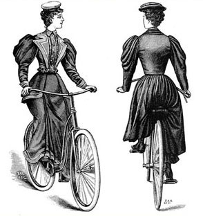 ヴィクトリアン時代の自転車